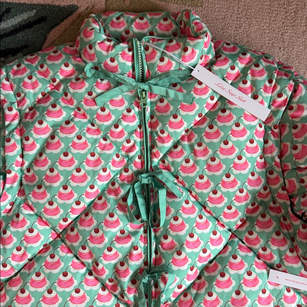 NWT Lisa Says gah lady puffer jacket - Picture 2 of 5